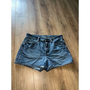Old Navy High Ride Button Up Denim Women's Shorts Size 12